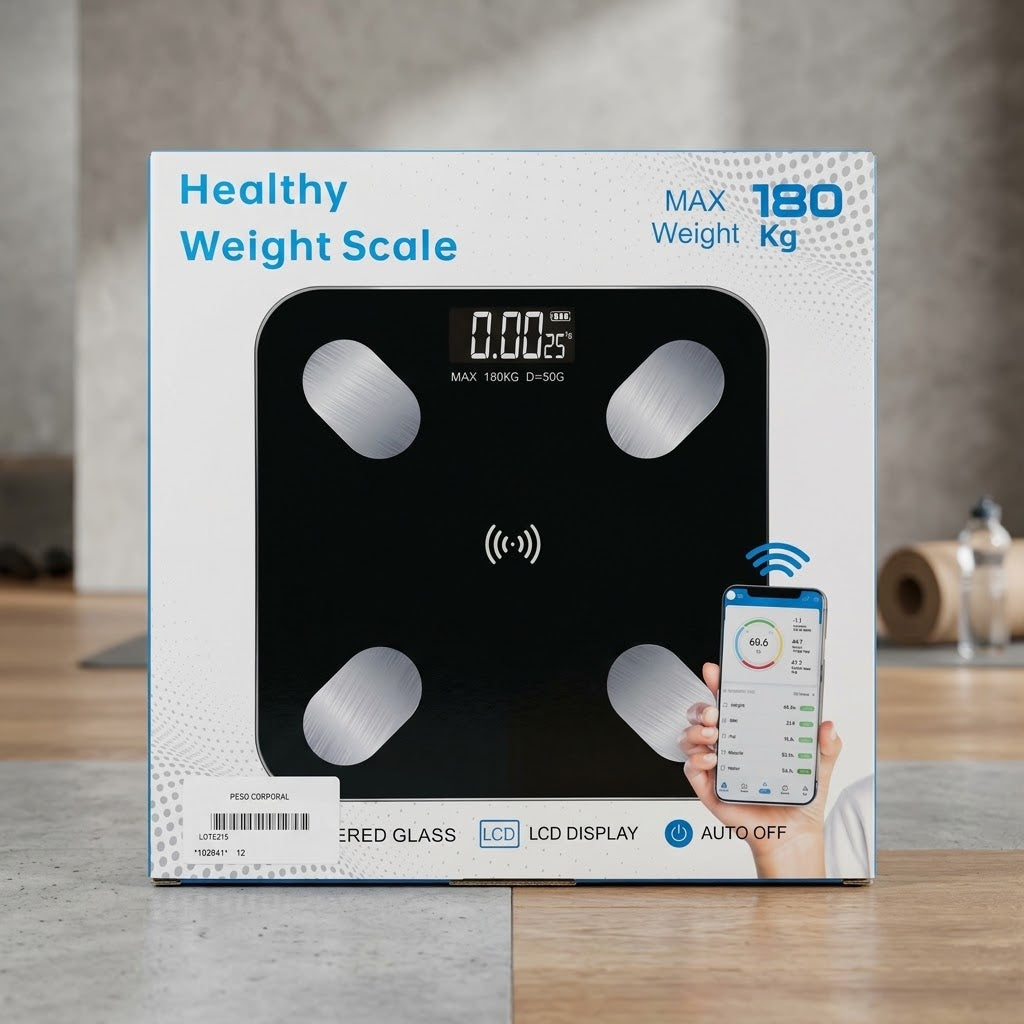PESO CORPORAL PERSONAL DIGITAL BLUETOOTH