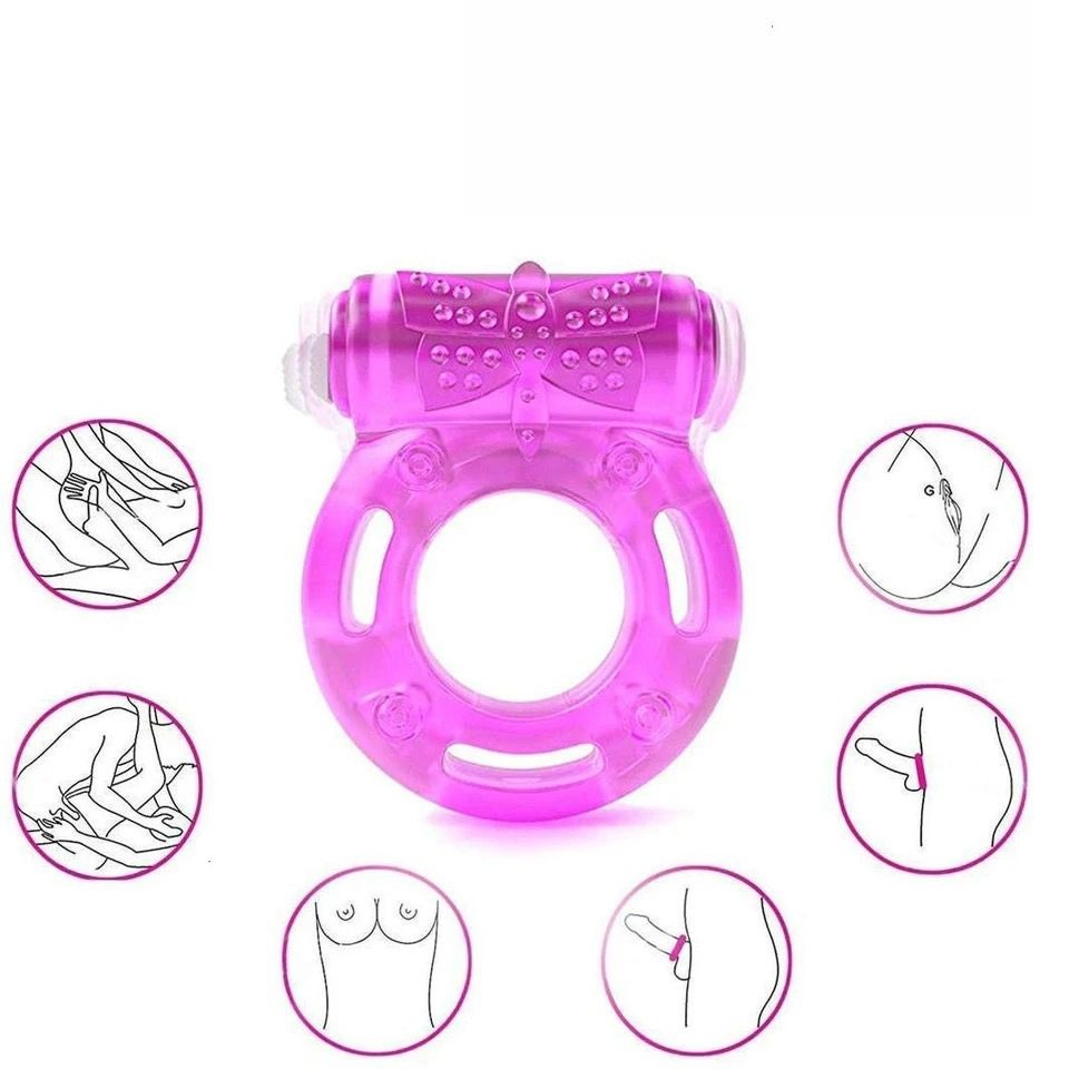 ANILLO VIBRADOR PARA HOMBRES, JUGUETE SEXUAL.