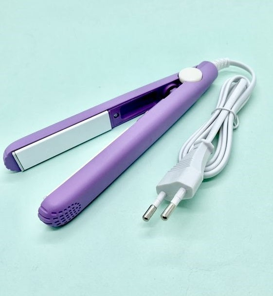 Mini Plancha Portátil De Cerámica Alisador De Cabello Viaje