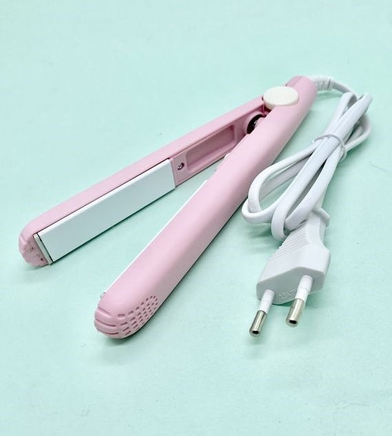 Mini Plancha Portátil De Cerámica Alisador De Cabello Viaje