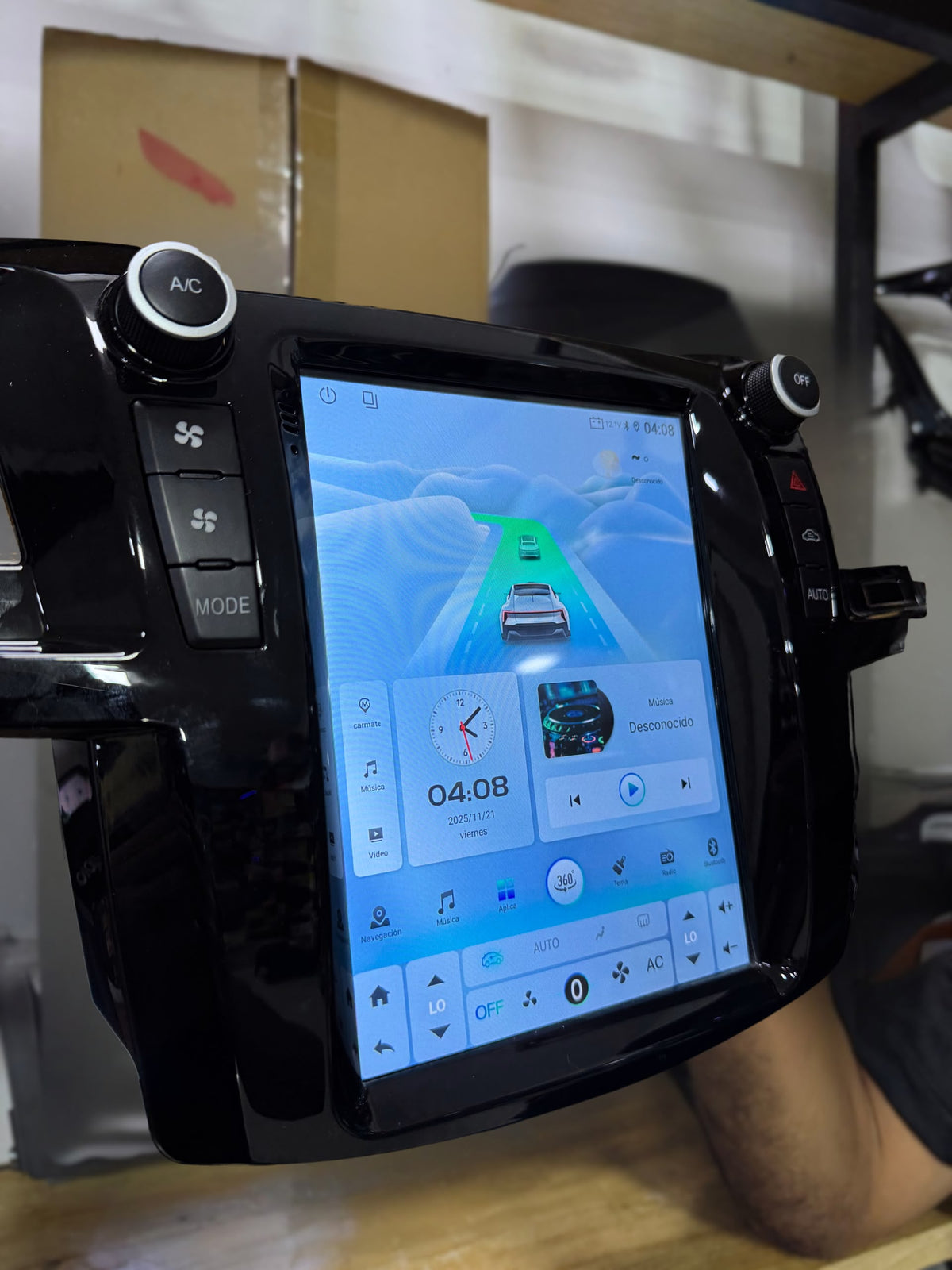 REPRODUCTOR DE PANTALLA TESLA TOYOTA, FORTUNER, HILUX