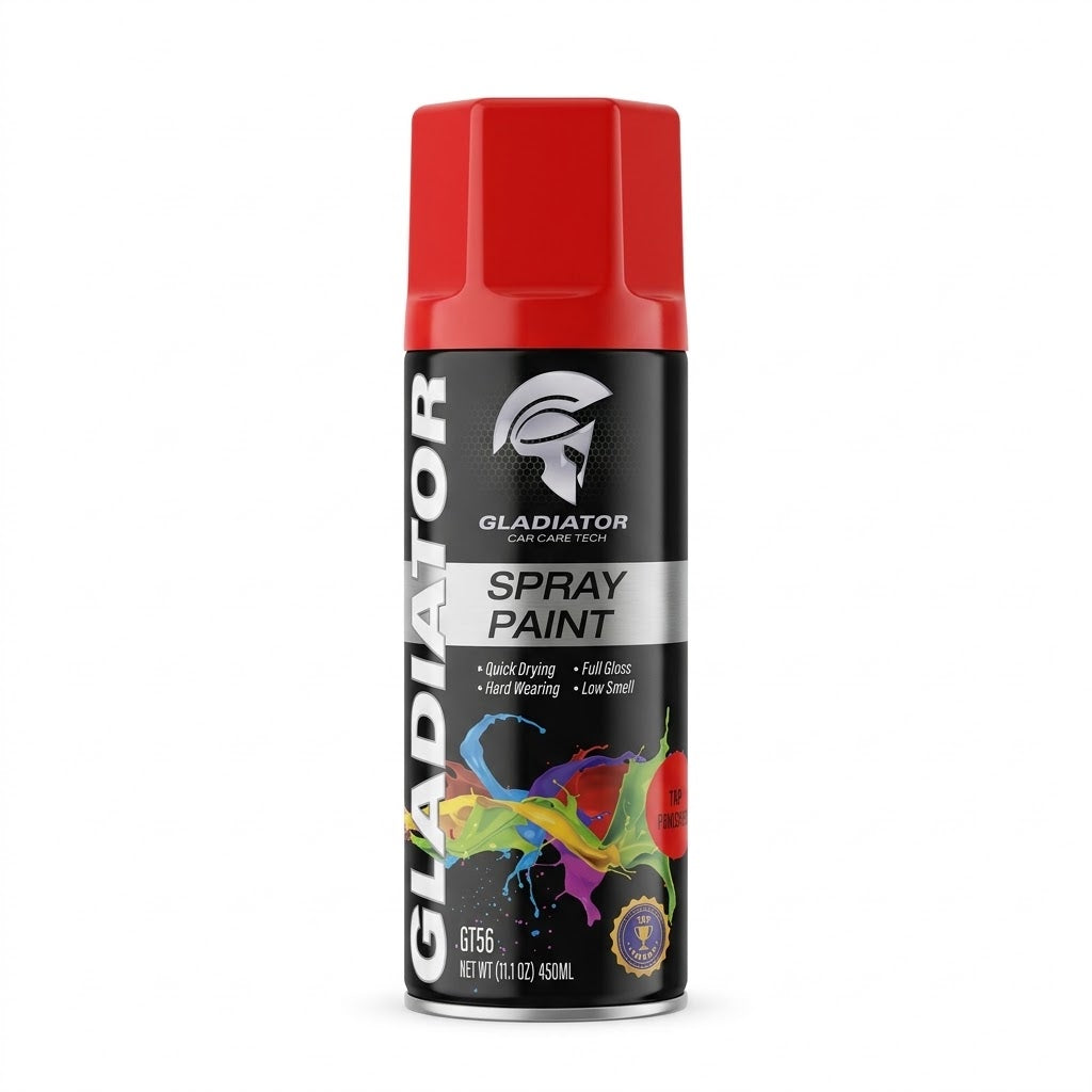 Spray Pintura Rojo 450ml Gladiator