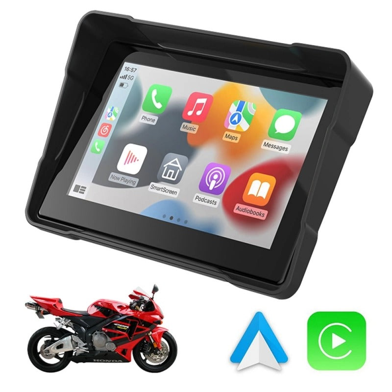 Reproductor Bluetooth 5 Pulgadas + Carplay Para Moto Android