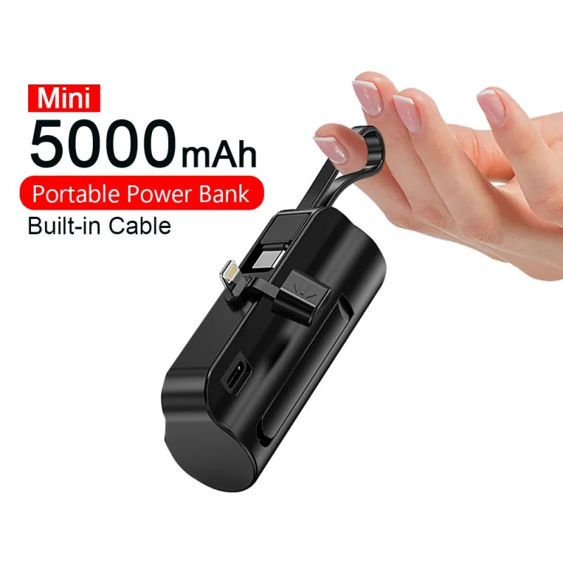 POWER BANK PORTATIL 5.000mAh TIPO C - IPHONE