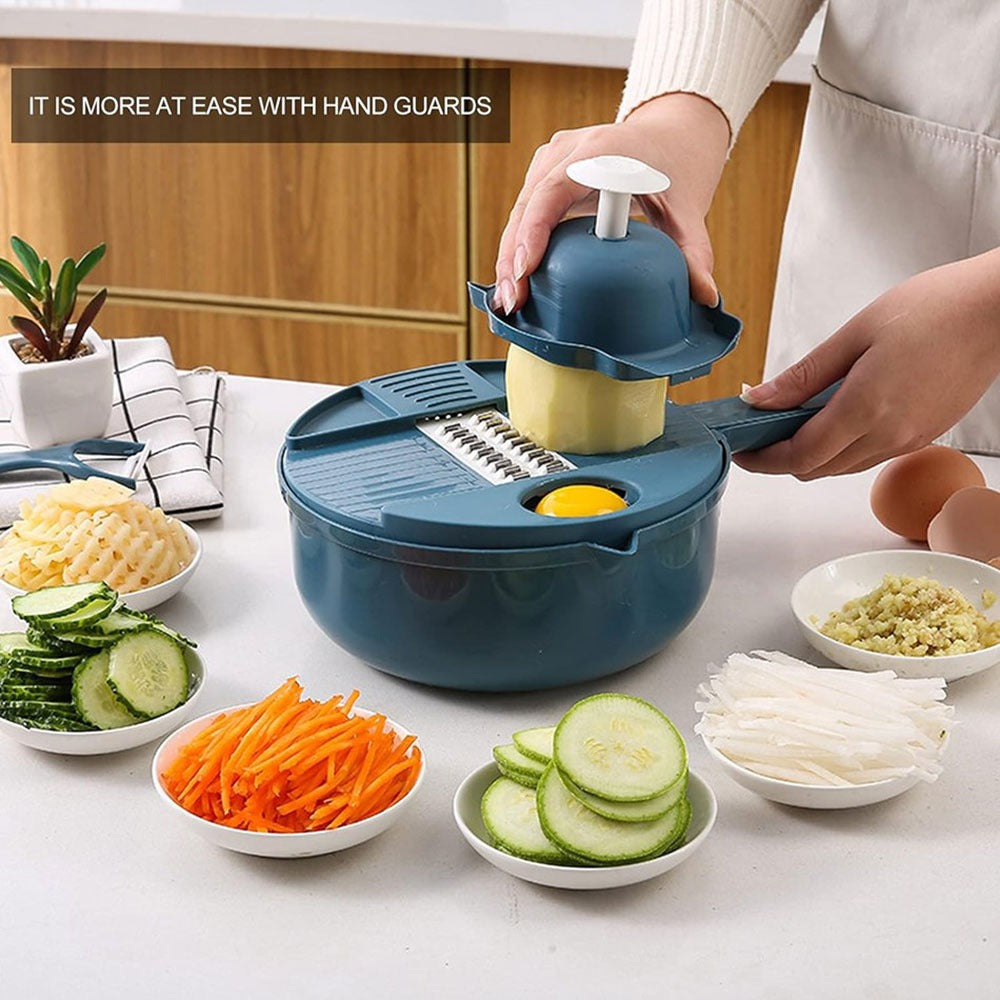 Cortador De Vegetales Multifuncional En Forma De Envase