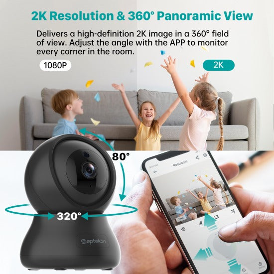 CÁMARA DE SEGURIDAD H40I 2K ALTA RESOLUCIÓN