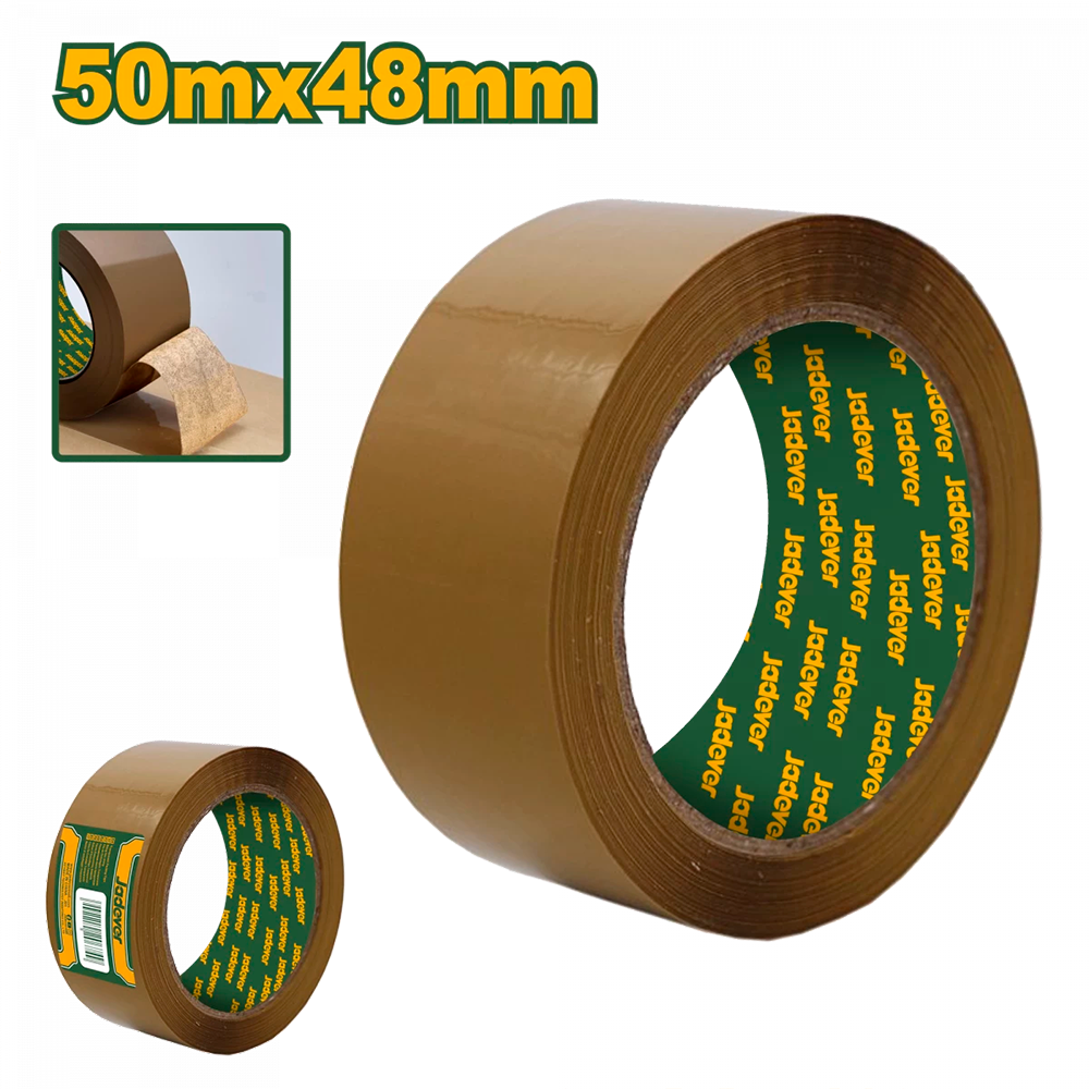 Cinta De Embalaje Transparente De 2 Pulgadas X 50 Mm Jadever