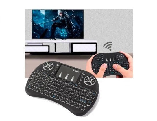 MINI TECLADO INALAMBRICO I8 RECARGABLE ANDROID TV