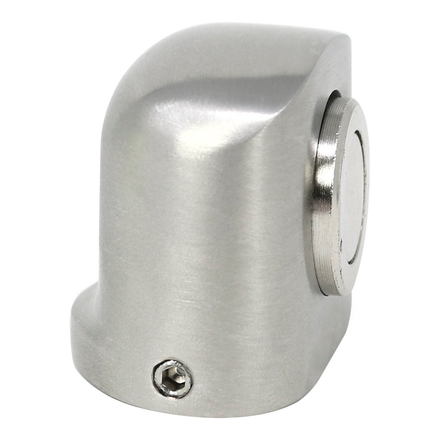 TOPE MAGNETICO PARA PUERTAS ACABADO NIQUEL SATINADO
