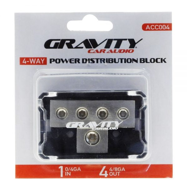 BLOQUE DISTRIBUCIÓN DE CORRIENTE SONIDO 4 VÍAS