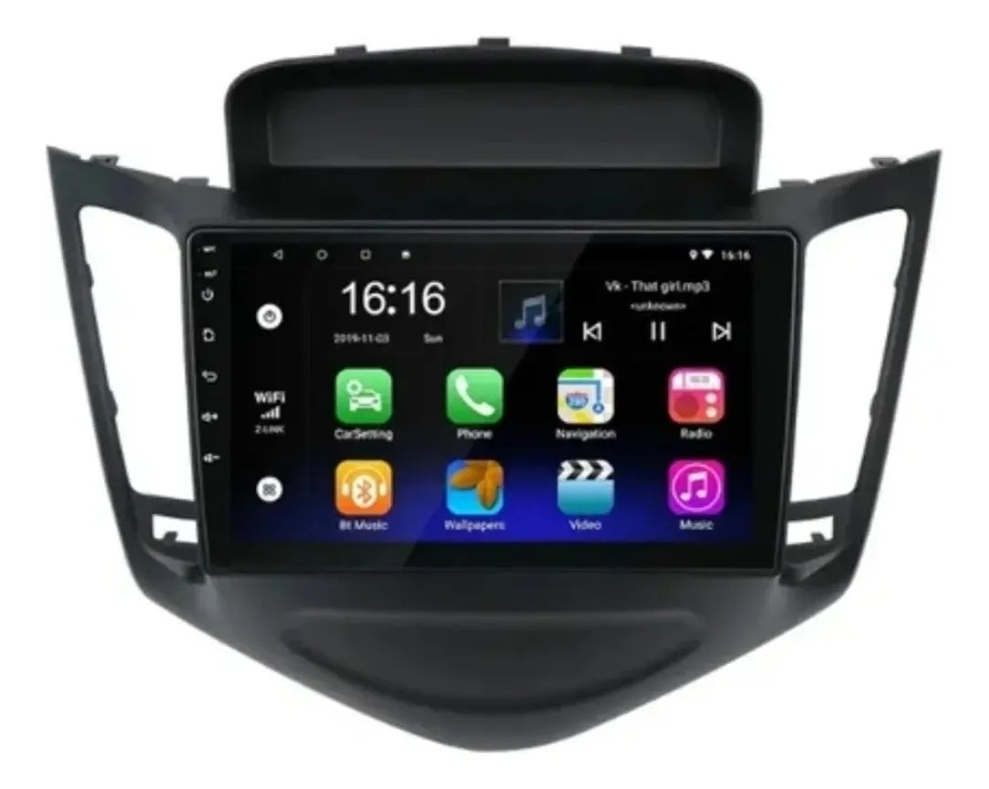 Reproductor Pantalla Android 9 Chevrolet Cruze 4+64gb
