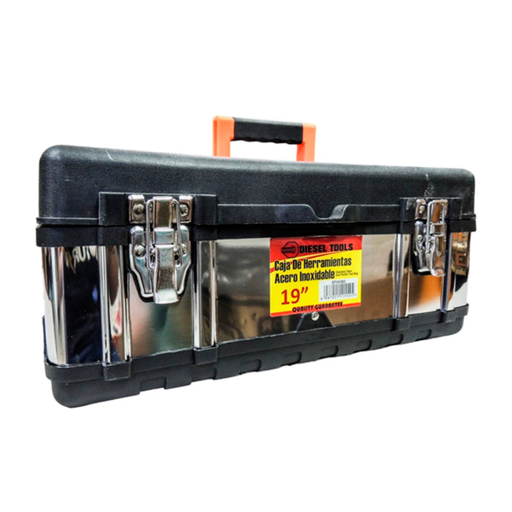 Caja De Herramientas De Acero Inoxidable Diesel Tools 19 inches