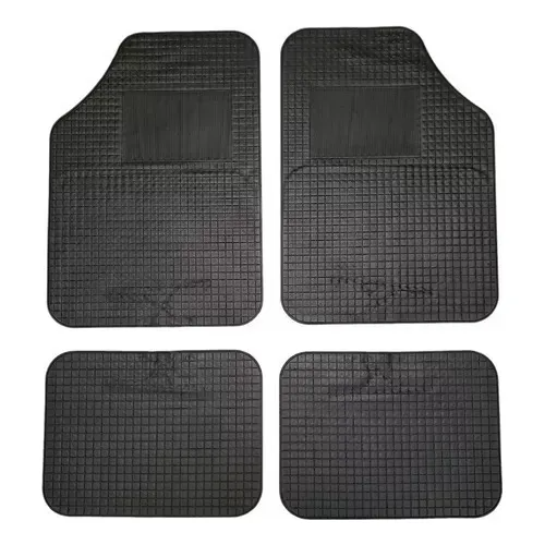 Alfombras Para Carros 4 Piezas Livianas Universales Goma