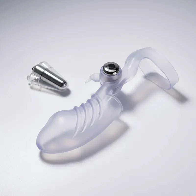 FUNDA PARA DEDOS CON BALA VIBRADORA SEX SHOP