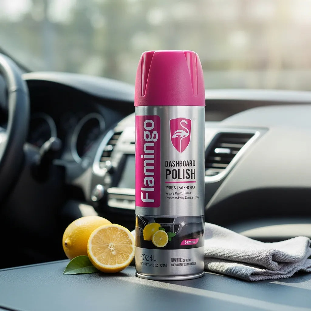 Spray Abrillantador Para Tablero De 220ml Flamingo