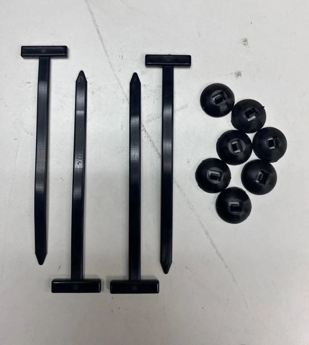 Tirrajes Bridas De Sujecion Para Carros Paq. De 20pcs Tipo T