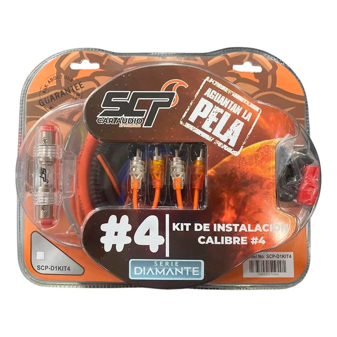 Kit De Instalación Scorpion #4 Diamante/sonido Para Vehiculo