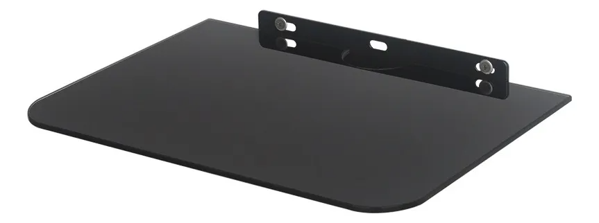 Repisa De Vidrio Base Soporte De Pared Para Tv Hasta 10 Kg
