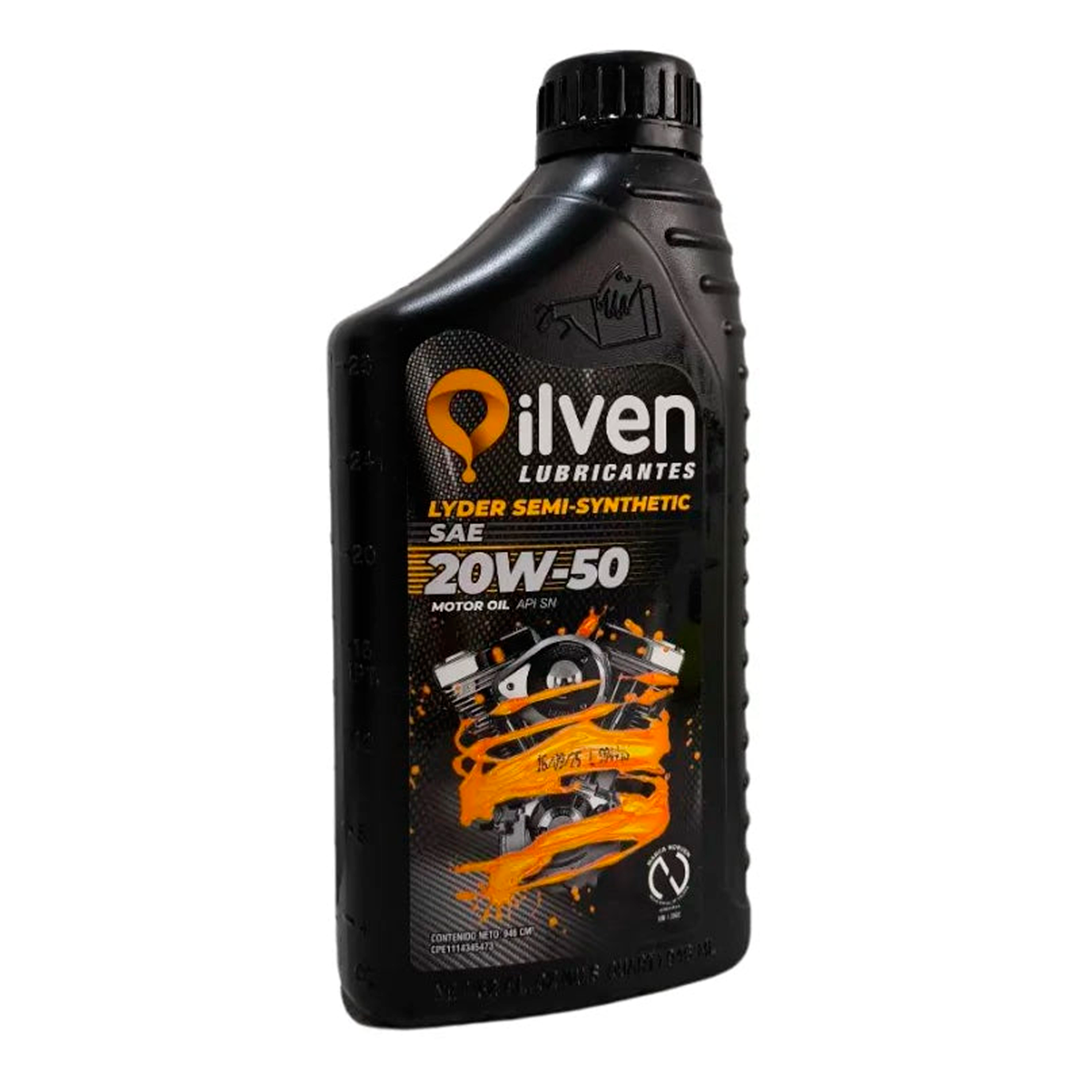 Aceite Semi Sintético Oilven Lyder Sl 20w50 De 1 Litro