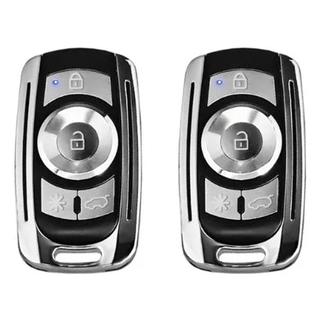 Alarma Universal Para Carros Genius Metálica G24se-c7