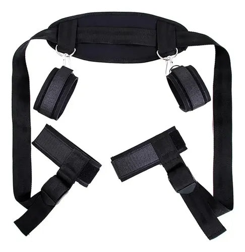 Arnes Inmovilizador Cuello, Manos Y Piernas Esposas Bondage