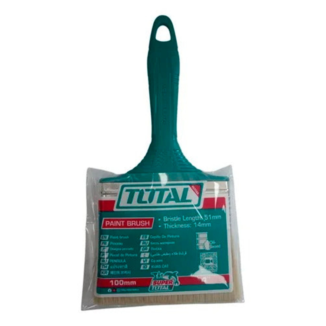 Brocha Para Pintar De 4 Pulgadas 10mm Total Tools Calidad