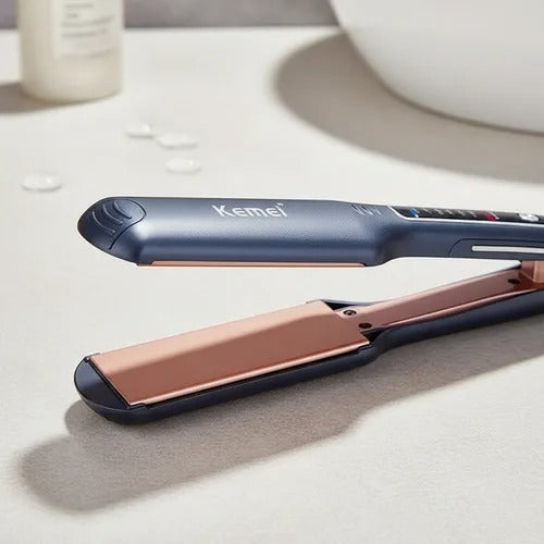 PLANCHA ALISADORA DE CABELLO KEMEI KM-740