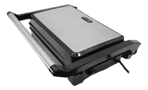 Tostadora Panini Maker Parrillera Eléctrica De 1000W