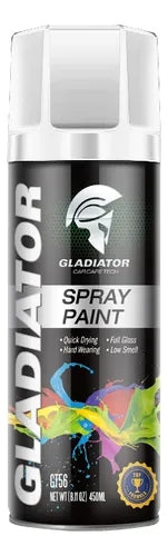 Pintura En Spray Brillante Gladiator Aerosol De 450ml Secado