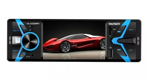 REPRODUCTOR DANOM 1 DIN PANTALLA DE 4 PULGADAS
