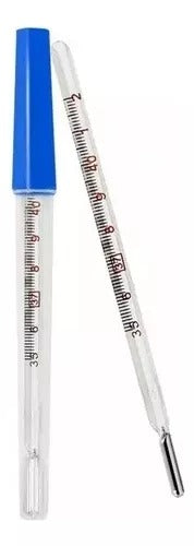TERMOMETRO DE MERCURIO - VIDRIO ORAL RECTAL