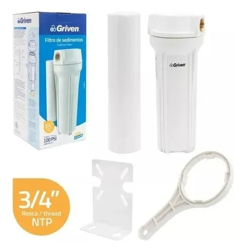 Filtro De Agua Purificador De Sedimentos De Cartucho Griven