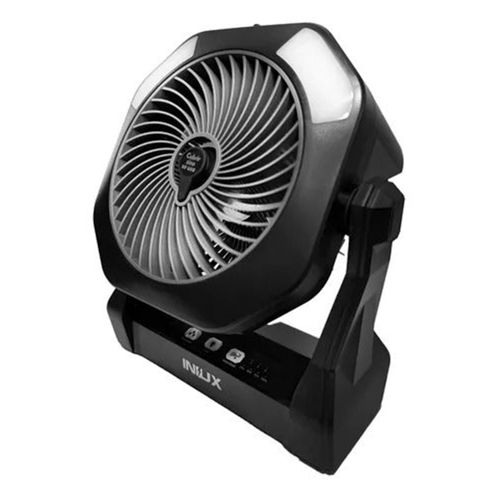Ventilador Iniux Recargable Con Humificador Y Linterna