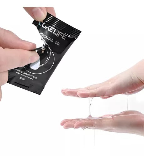10 BLISTER DE LUBRICANTE GEL INTIMO A BASE DE AGUA