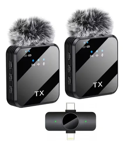 Micrófono 2 En 1 Balita Lavalier Inalámbrico Tipo C - iPhone