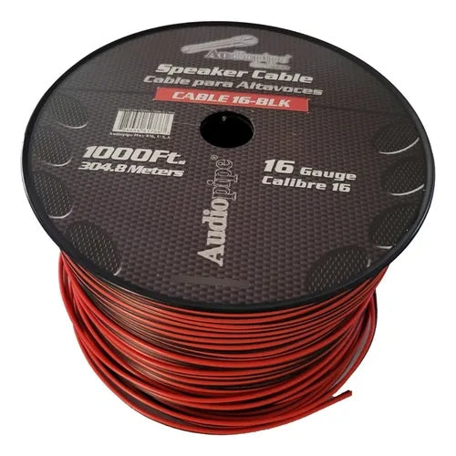 Cable Corneta Audio Pipe 304.8 Mt. #16 Rojo/negro X Metro