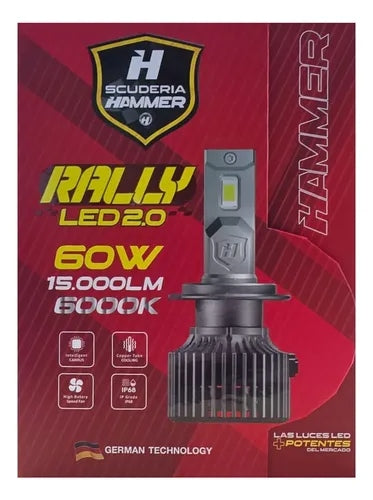 Luces Led De Rally Scuderia Hammer De 15.000 Lumens