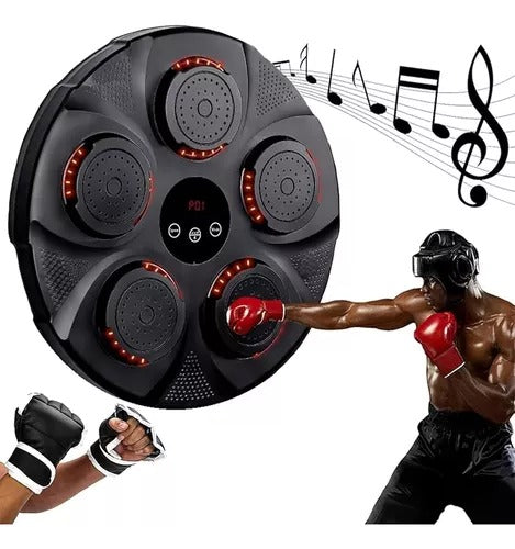 MAQUINA INTELIGENTE DE BOXEO CON MUSICA ENTRENAMIENTO.