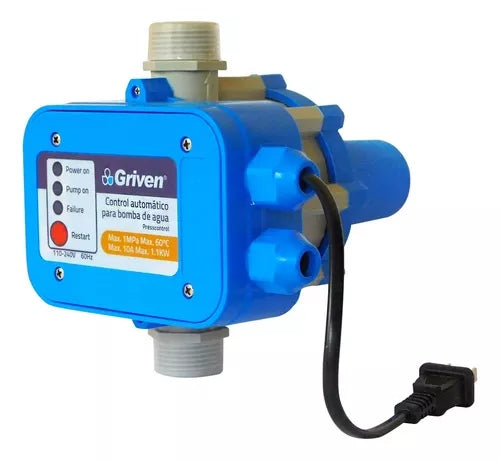Press Control Sensor De Flujo Para Bomba 110-220v 60hzgriven