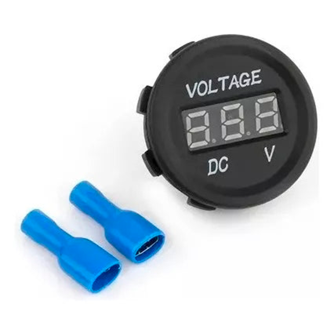 Indicador Medidor De Voltaje 12-24 V Display Led Digital