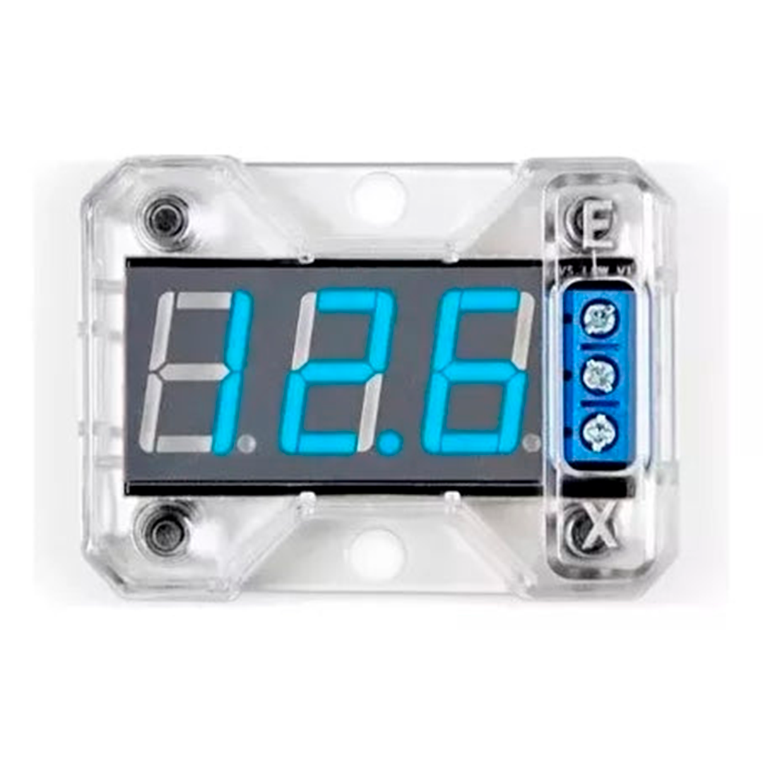 Voltímetro Automotriz Expert Vex 1.0 Digital Vex 1 12 Voltio