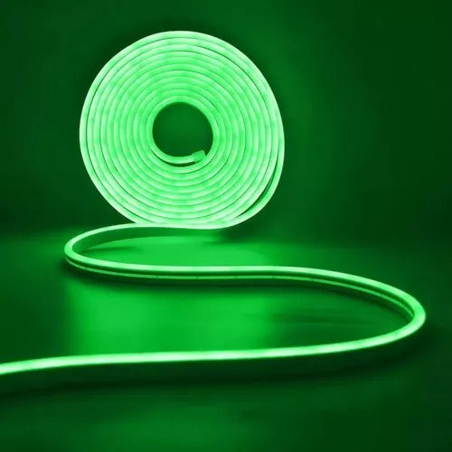 CINTA LED NEÓN ROLLO DE 5 METROS UNICOLOR 110V