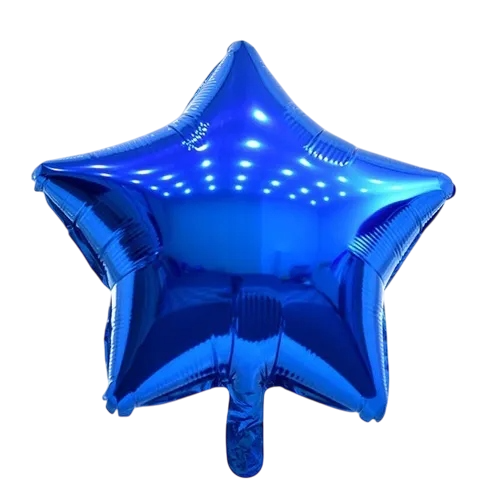 Globo Metalizado Estrella Liso De 18 Pulgadas Fiestas/arreglos