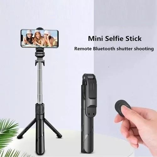 Mini Trípode XT - 02 Bluetooth Soporte Para Celular Estabilizador Universal