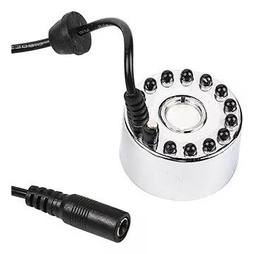 GENERADOR DE NIEBLA ULTRSÓNICA CON LUZ LED 110V ZH-08B NEBULIZADOR