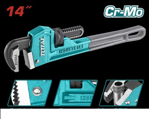 Llave De Tubo De 14 Pulgadas Marca Total Tools