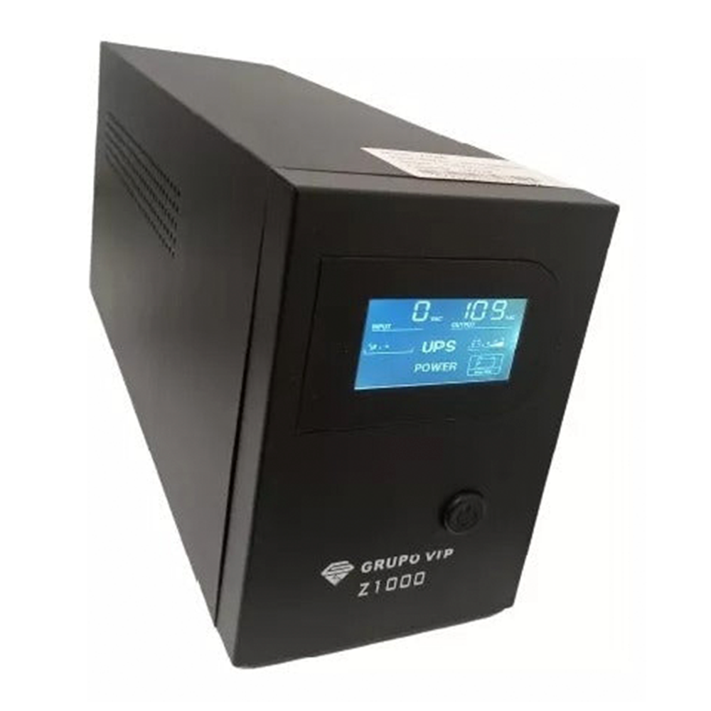 UPS CON PANTALLA REGULADOR DE VOLTAJE LINE INTERACTIVE 1000V 600W