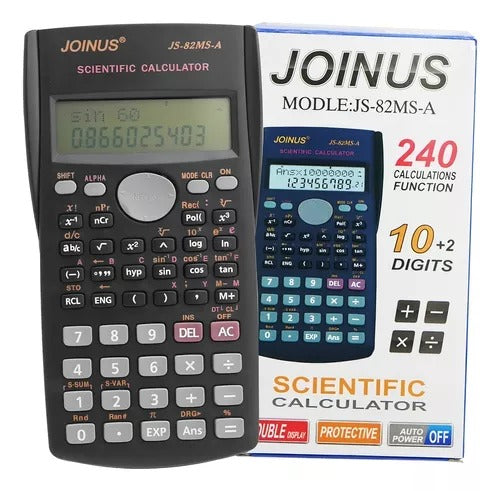 CALCULADORA CIENTIFICA JOINUS JS-82MS-A