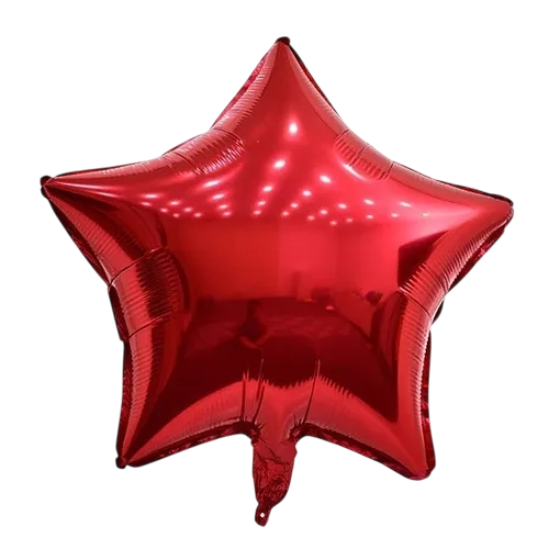 Globo Metalizado Estrella Liso De 18 Pulgadas Fiestas/arreglos