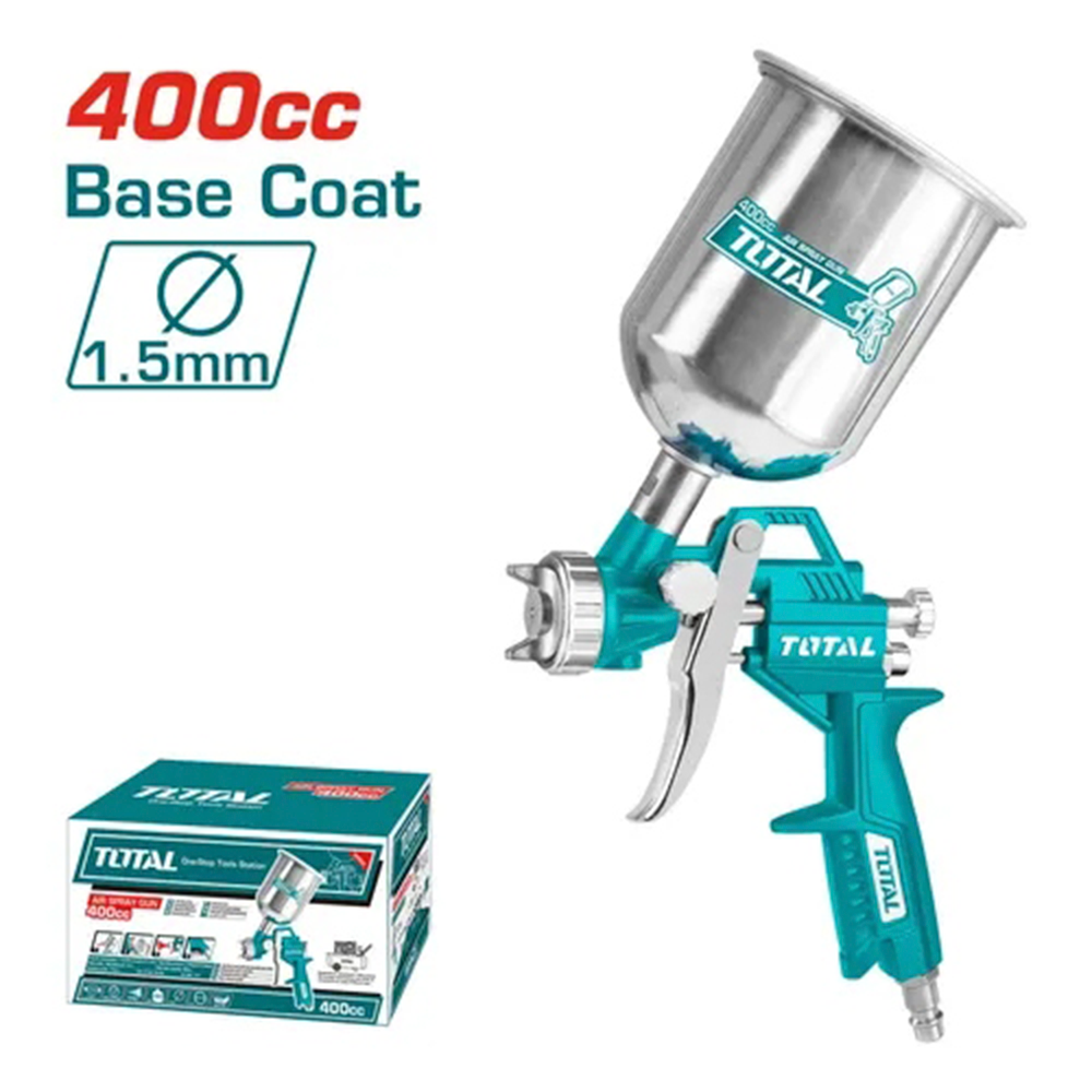 PISTOLA PARA PINTAR 400CC ENVASE DE ALUMINIO